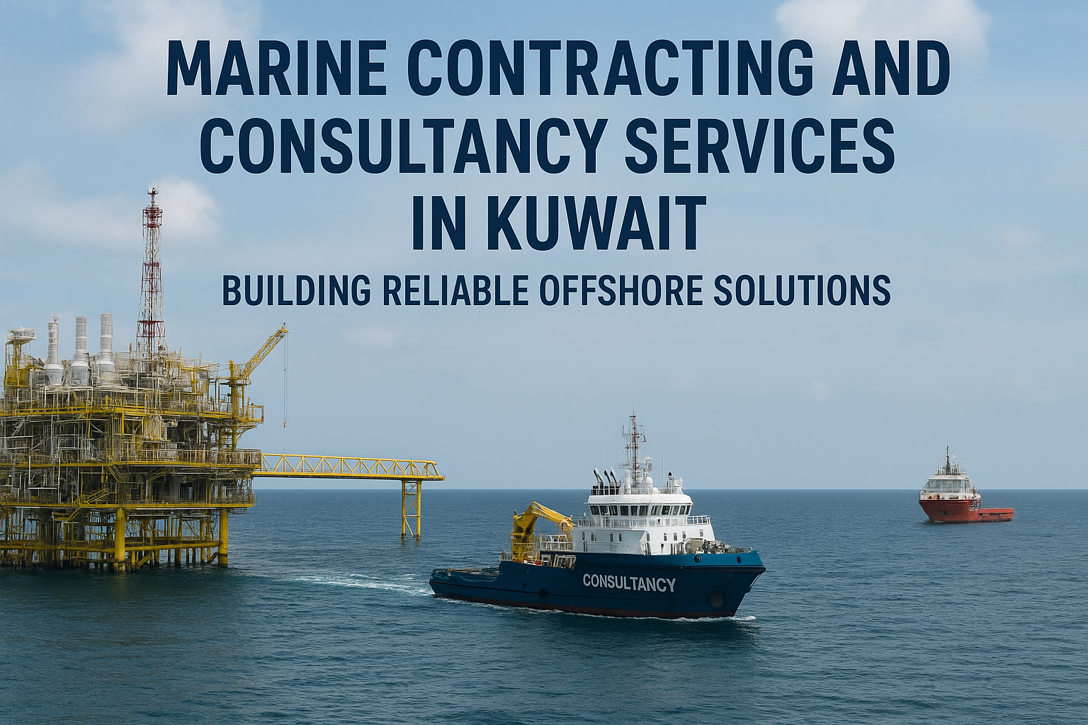 Read more about the article Marine Contracting and Consultancy Services in Kuwait: Building Reliable Offshore Solutions