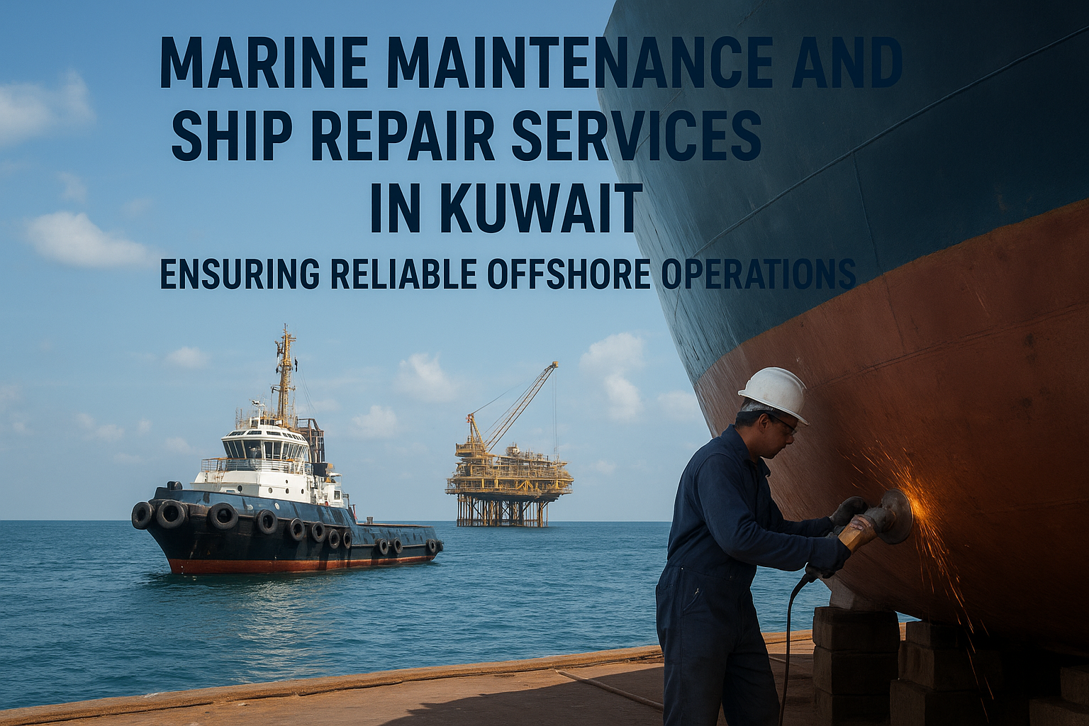 Read more about the article Marine Maintenance and Ship Repair Services in Kuwait: Ensuring Reliable Offshore Operations